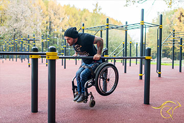 Para-workout equipment (for people with dissabilities)